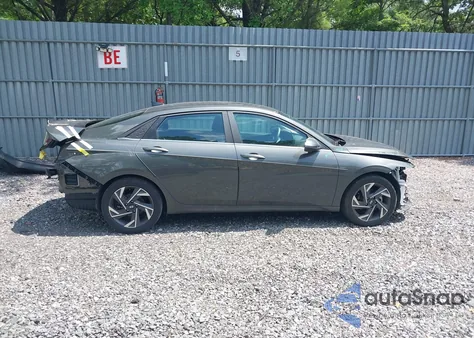 2024 Hyundai Elantra Limited from USA, damaged, VIN KMHLP4DG7RU636911